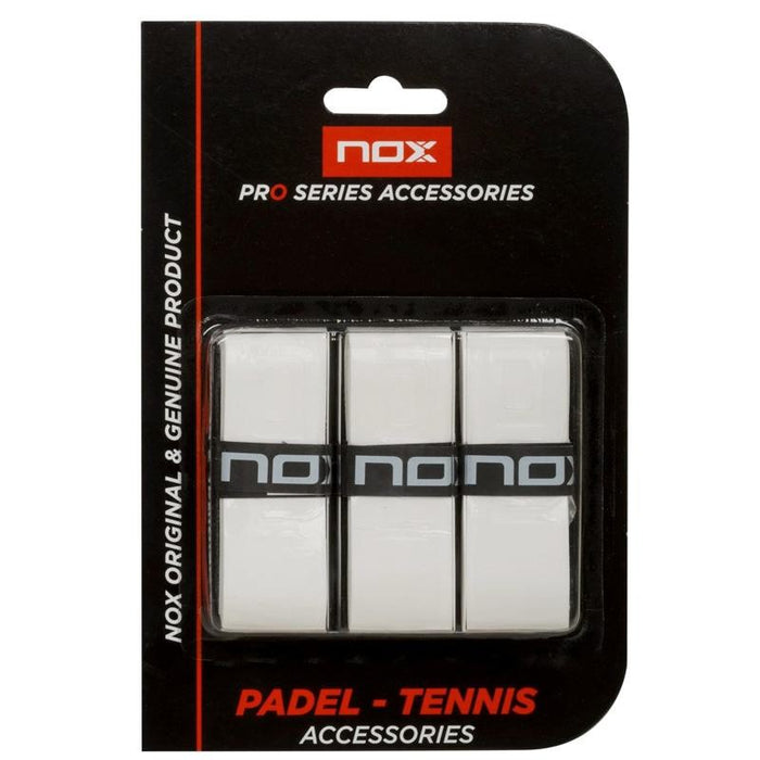 Nox Pro Overgrip Wit 3-pack