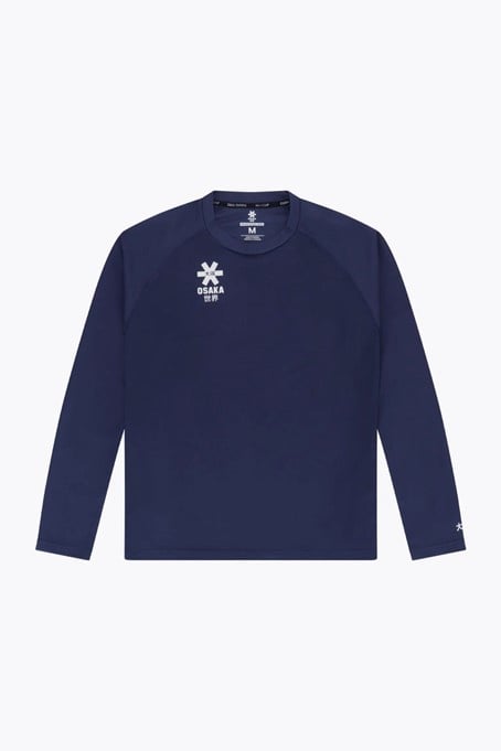 OSAKA Heren Training T-Shirt Lange Mouwen - Navy