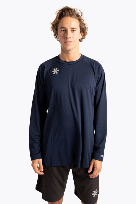 OSAKA Heren Training T-Shirt Lange Mouwen - Navy