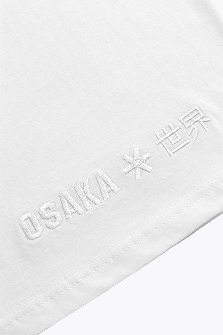 OSAKA UNISEX BASIC TEE - WHITE