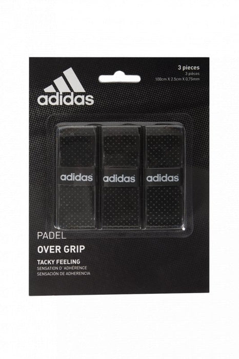 Adidas Overgrip per 3 - Zwart